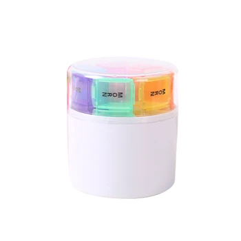 

Weekly Pill Box Combination Pill Case Weekly Pill Case Daily Medicine Box Pill Subpackage Storage Container For Patients Travel