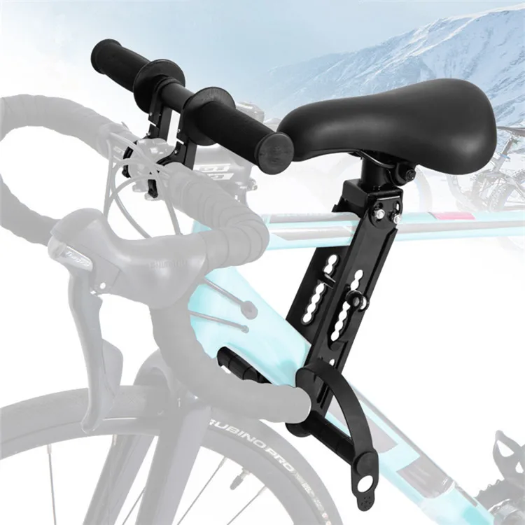 Detachable Kids Bike Seat Front Handlebar Child Saddle Part Mountain Quick Release Cushion Pad Road MTB Bicycle Children | Спорт и