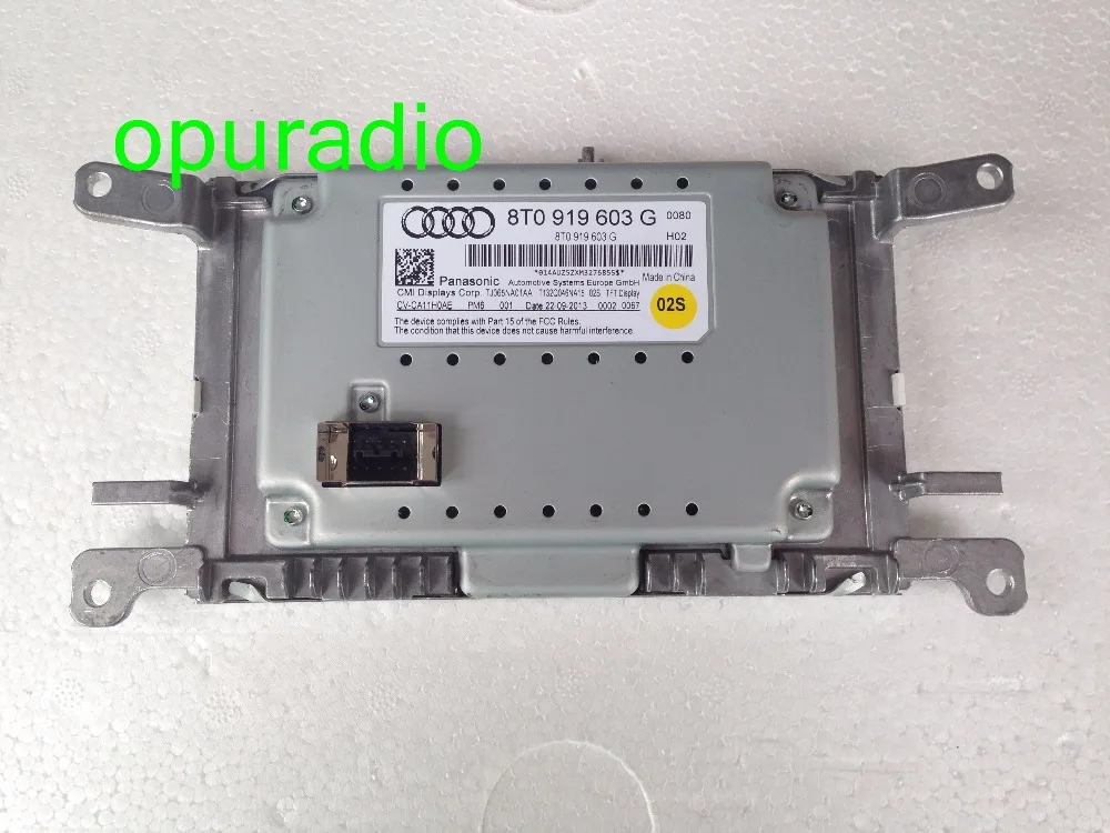 OEM MMI Display Unit Screen 8T0919603G For A4 S4 RS4 8K A5 S5 RS5 Q5 8R 8T0 919 603 G 8T0057603A 8T0 919 603G free shipping