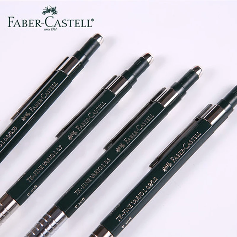 Faber-Castell мобильный карандаш 1 шт. ТЗ тонкой пленки для тонировки автомобилей L 0,3/0,5/0,7/0,9 мм Профессиональный рисунок дизайнерского автоматического карандаша