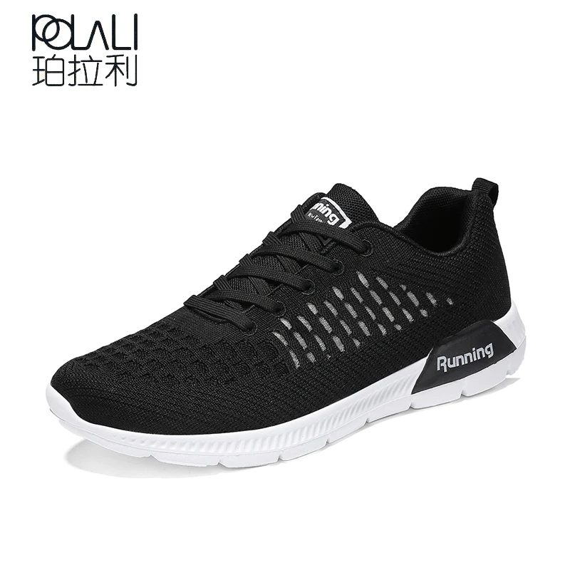 

Brand Men Sneakers Lightweight Mesh Adult Comfort 2018 Spring New Male Casual Shoes Breathable Lace up Krasovki For Men