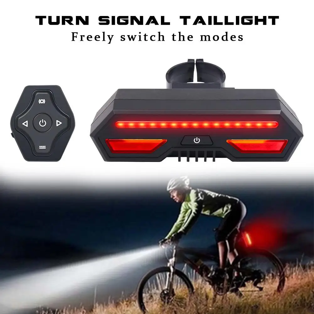 LACYIE USB Rechargeable Bicycle Rear Light Cycling LED Taillight Waterproof MTB Road Bike Tail Light Back Lamp for Bicycle