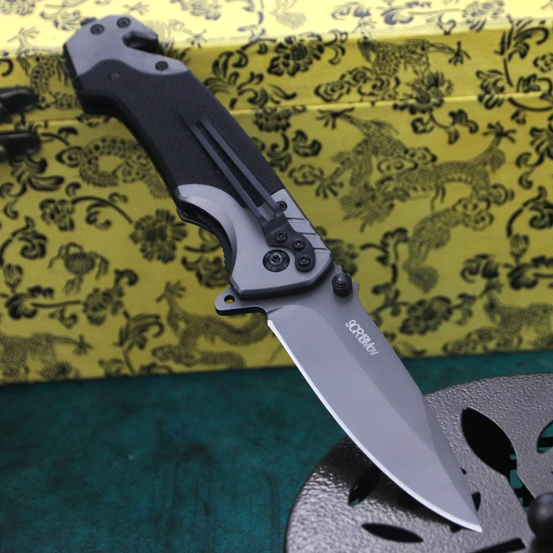 DEHONG American Outdoor Folding Tactical Knife Jungle Hunting defensive