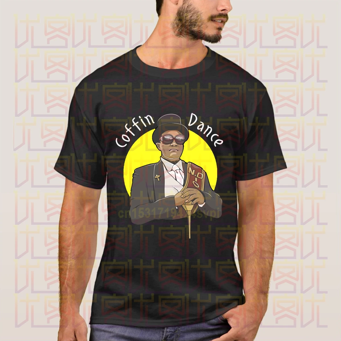 Coffin Dance Funny Meme Одежда популярная футболка Crewneck 100% хлопковые футболки топы Homme