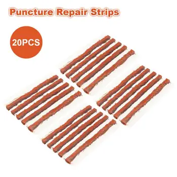 

10/20 PCS Quick Repair Car Tubeless Puncture Tire Repair Strip Auto Motorcycle Tubeless Tire Tyre Puncture Plug Seal Repair Tool