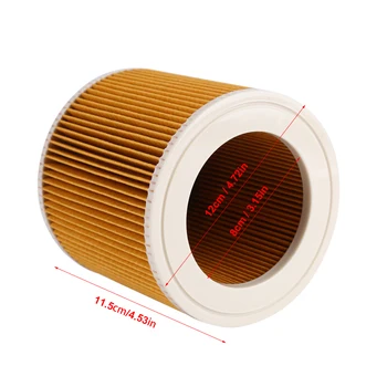 

Air Filter Replaces for A2004 A2054 A2204 A2656 WD2.250 WD3.200 WD3.300 Wet/Dry Vacuum Cleaner