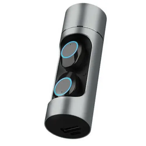 K01 TWS беспроводные наушники Mini True Bluetooth 5,0 стерео наушники-вкладыши гарнитура жизнь водонепроницаемый с микрофоном - Цвет: Черный