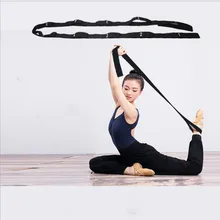 Йога Натяжной ремень полиэфирный латекс эластичный латинский танец Растяжка полоса петля спортзал для йоги и пилатеса фитнес-Эспандеры для упражнений