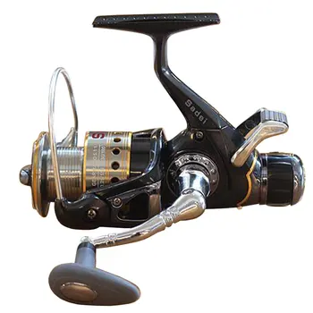

FDDL Metal Spinning Fishing Reel Double Brake System Front and Back 3000 8BB Bass Carp Spinning Fishing Gear Wheel Coil