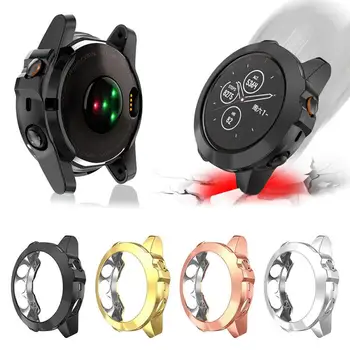 

For Garmin Fenix 5X TPU Case Watch Panel Screen Protectors For Garmin Fenix Plaque TPU Protective Case Cover Watch Dropship