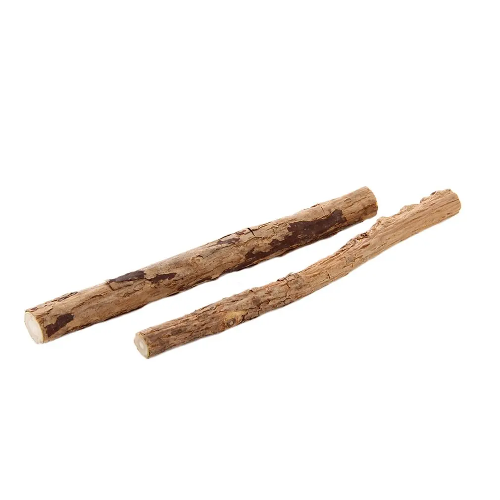 

2 Pcs/bag Pure natural Cleaning Teeth Matatabi Cat snacks sticks Molar Toothpaste Sticks Pure Natural Catnip Pet Produc