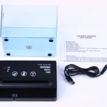 Настольный сложенный бумажный мини-Шредер A5 или A4, маленький USB Шредер и открывалка для писем для дома/офиса, без батареек