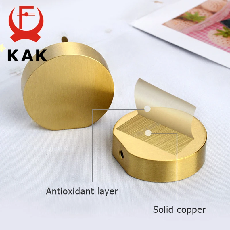 Brass Chinese Style Cabinet Knobs 2