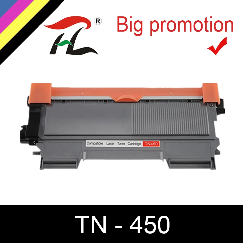 2-Pack TN450 Brother Compatible Toner Cartridge (Black) $7.99
