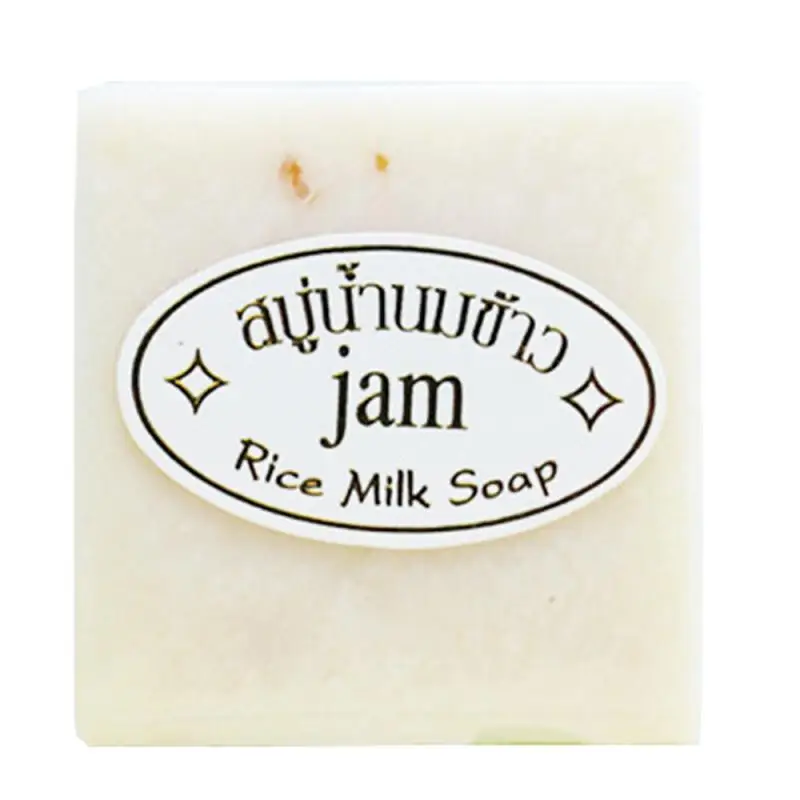 Мыло ручной работы с рисовым молоком, Отбеливающее, увлажняющее, осветляющее коллаген, витамин, очищающее мыло для лица, тела, отбеливающие вещества, акне Tslm1
