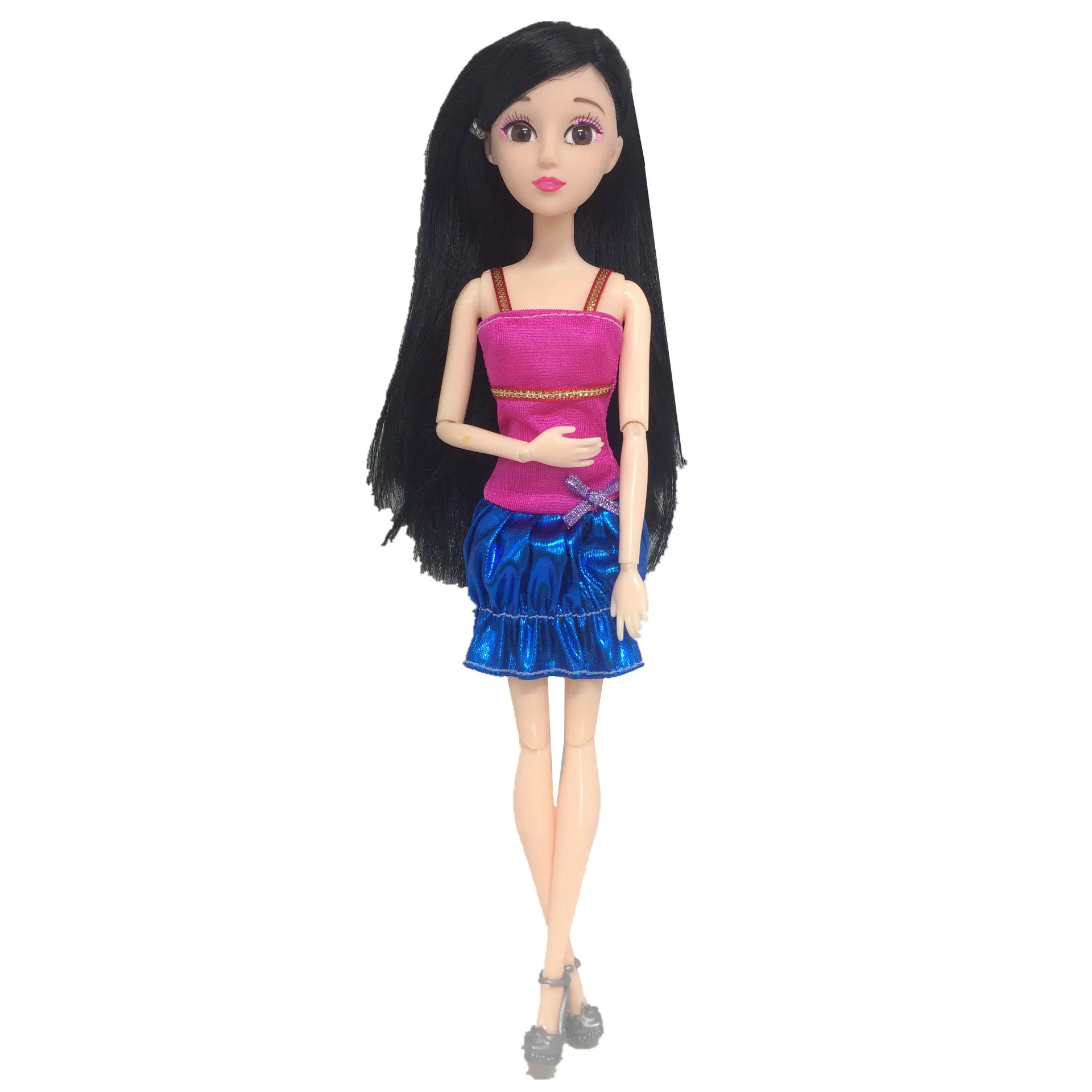 30 см BJD кукла Модная Кукла Одежда для совместного движения тело ручной работы платье сетка юбка повседневный костюм куклы аксессуары Игрушки для девочеккупить куклу - Цвет: I