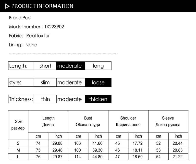Pudi TX223902 женская повседневная обувь из натурального Лисьего меха, куртка, пальто с воротником с бортами; Женская модная зимняя одежда теплая натуральная меховая шуба, верхняя одежда