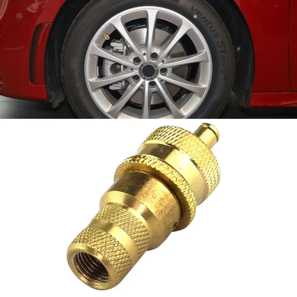 1PC Universal Offroad Brass Tire Deflator Automatic 6 30PSI Tyre Tire