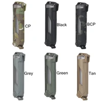 Tactical MOLLE Battery Storage Box Portable Battery Carry Case Outdoor Magazine Pouch Suitable for CR123/AAA/AA Batteries 1