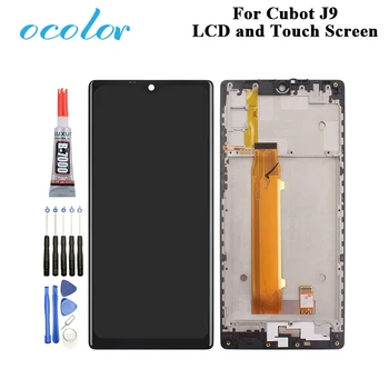 

ocolor For Cubot J9 P40 LCD Display And Touch Screen Digitizer Assembly Replacement With Tools +Adhesive For Cubot J9 6.2 inch