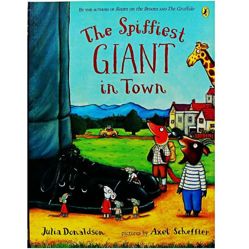 Spiffiest Giant в городе от Julia Donaldson образовательная английская книга с картинками