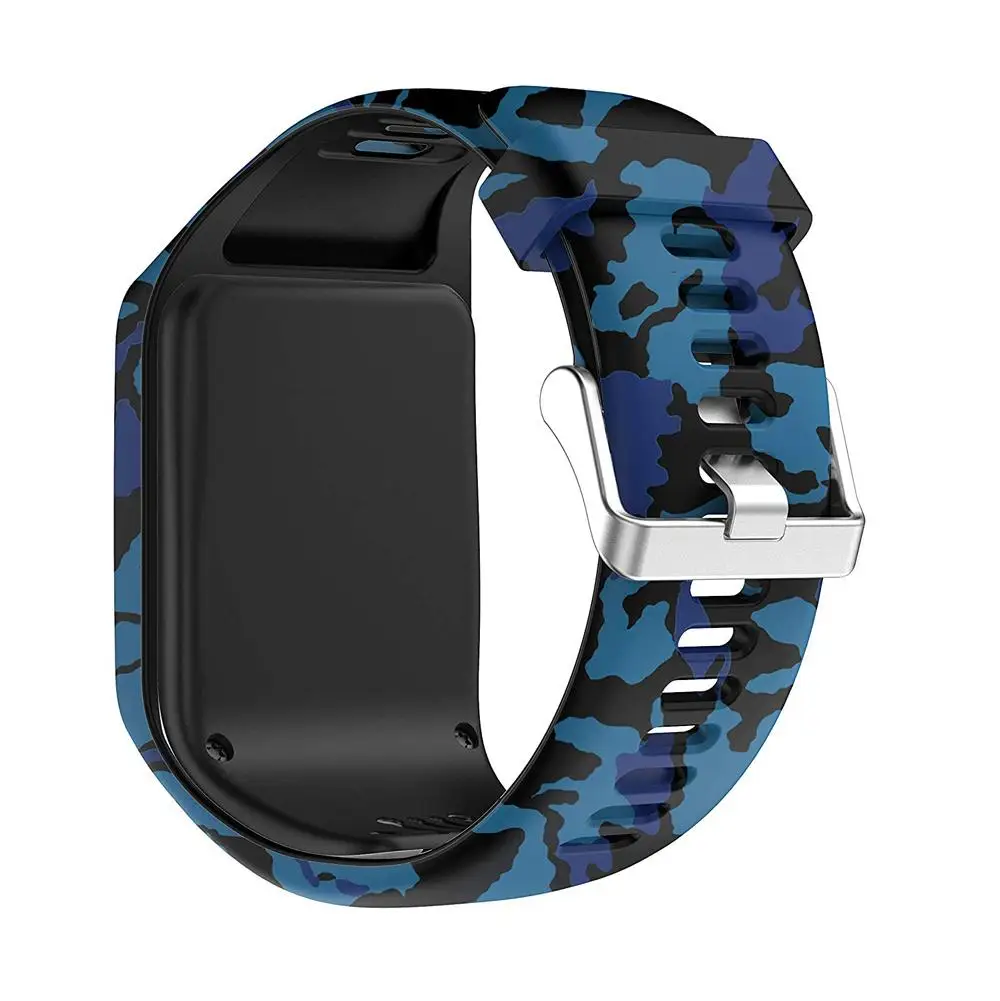 Сменный ремешок для наручных часов с принтом для TomTom 2 3 Series Runner 2 3 Spark Series Golfer 2 Adventurer gps Watch