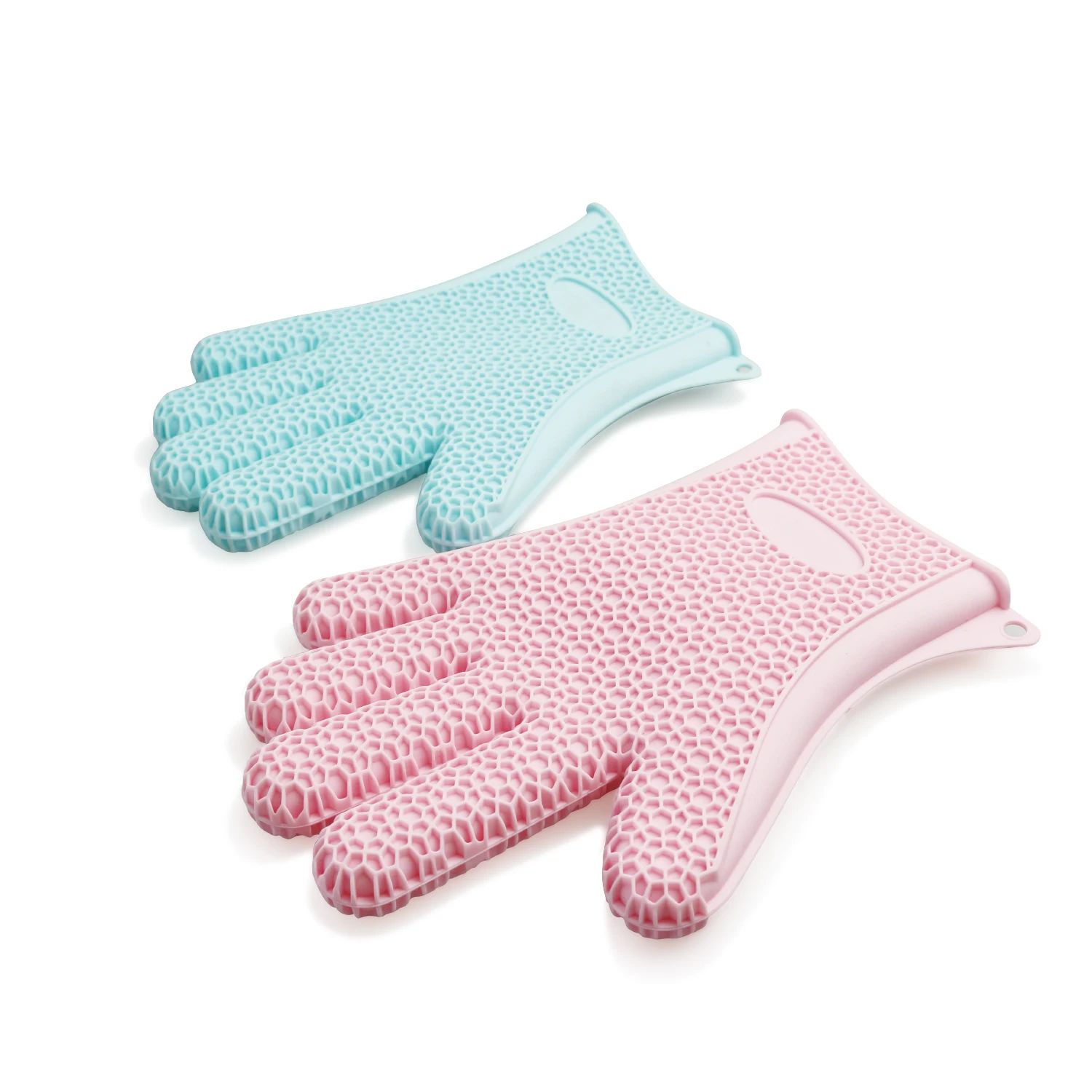 

Silicone Oven Kitchen Thermal Insulation Anti Slip High Temperature Resistant Glove Cooking BBQ Grill Gloves Kitchen Gadgets D35