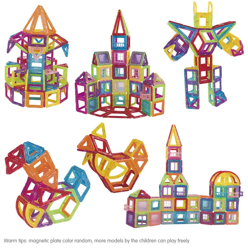 42-184 шт. магниты магнитные блоки прозрачные мини магнитные блоки дизайнерские строительные игрушки развивающие игрушки для детей