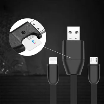 

3 In 1 USB GPS Position Line Tracking+GPS Cable Locator+Charging Data Transfer Cord Compatible With SIM Card