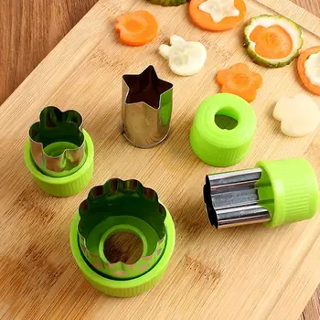 

12pcs Stainless Steel Cutting Die Set For Vegetable/fruit/butterfly Embossing Kitchen Cut Noodle Flower Mould Mold Cookie B V6C8
