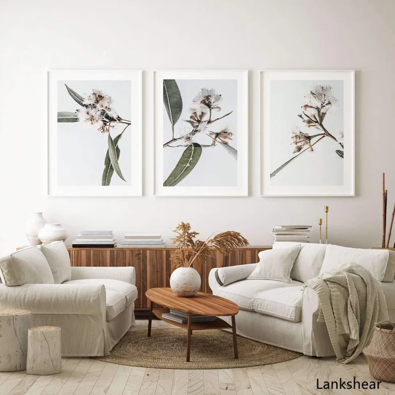 

Nordic Wall Picture Flowers Canvas Art Decorative Paintings Minimalist Scandinavian Poster Wall Cuadros Living Room Decoration
