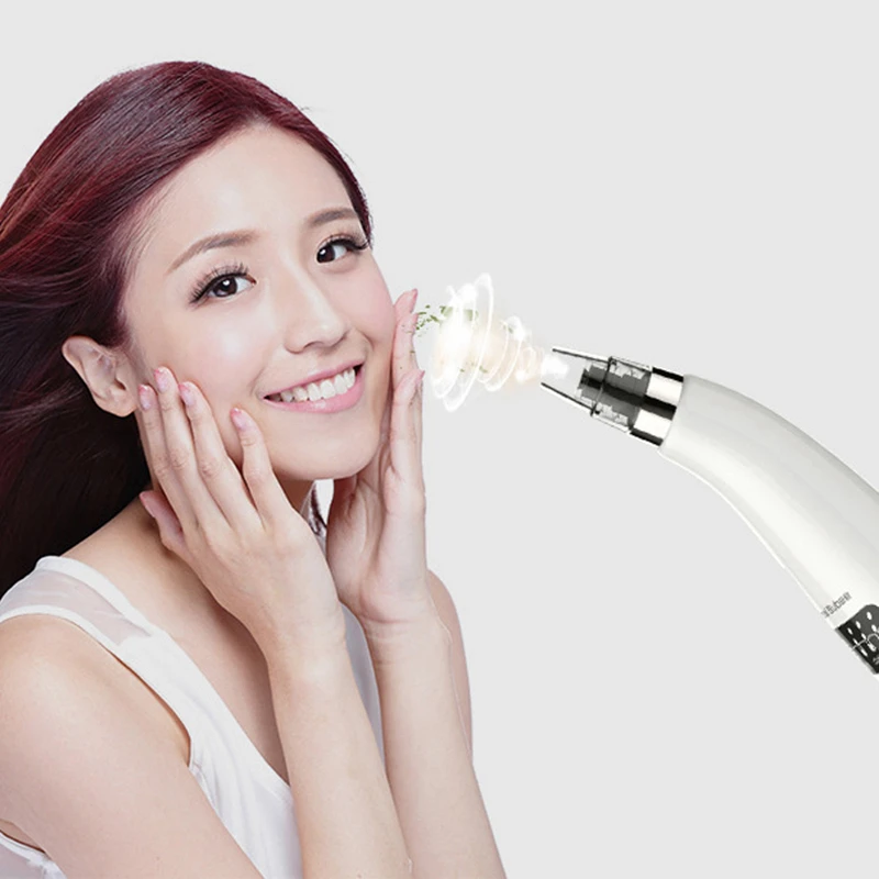 

Blackhead Remover Face Deep Pore Cleaner Acne Pimple Removal Facial SPA Facial Cleaner Vacuum Suction Acne Exfoliating Tool