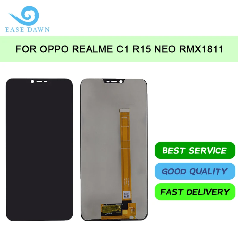 Untuk Oppo Realme C1 R15 Neo Rmx1811 Lcd Ips Layar Sentuh Digitizer Perakitan Untuk Oppo Tampilan Asli Ponsel Layar Lcd Aliexpress
