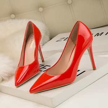 

2020 Sexy Classic High Heels Women's Sandals Summer Shoes Ladies Strappy Pumps High Heels Woman Shoes Top Quality X9X00240