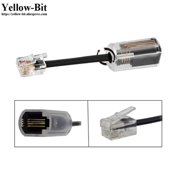 

2Pcs Telephone Cord Detangler 360 Degree Extended Rotate Swivel Cable Untangler New