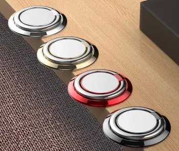 

Magnetic Luxury Universal Phone Metal Finger Ring Holder For iPhone Samsung Xiaomi Mobile Phone Finger Stand Mount Support