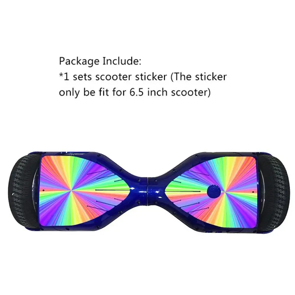 Electric Scooter Sticker Hoverboard For Gyroscooter Sticker Two Wheel Self Balancing Scooter Hover Board Skateboard Sticker