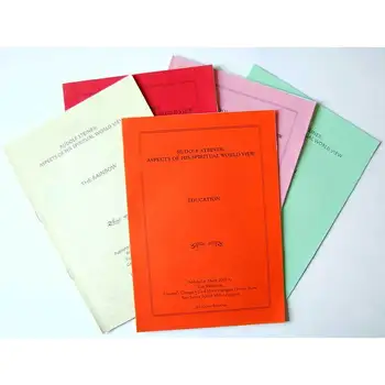 

Lot of 5 brochures Rudolf Steiner: Aspects of his spiritual world view - Roy Wilkinson