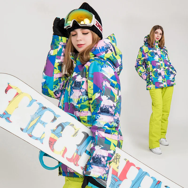 high experience горнолыжные костюмы,Женский зимний лыжный костюм High Experience, женский костюм для сноуборда, женская спортивная зимняя горнолыжная одежда,Теплый, водонепроницаемый, женский сноубордический костюм