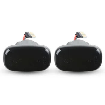 

Dynamic Side Marker Light LED 12V 3W 2835 SMD Set Smoke Lens Brand new