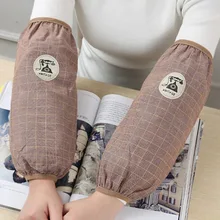 Стиль, чистый хлопок, манжета, женская, длинная, корейский стиль, для взрослых, офис, нарукавник, домашняя очистка, противообрастающий нарукавник, для студентов, S