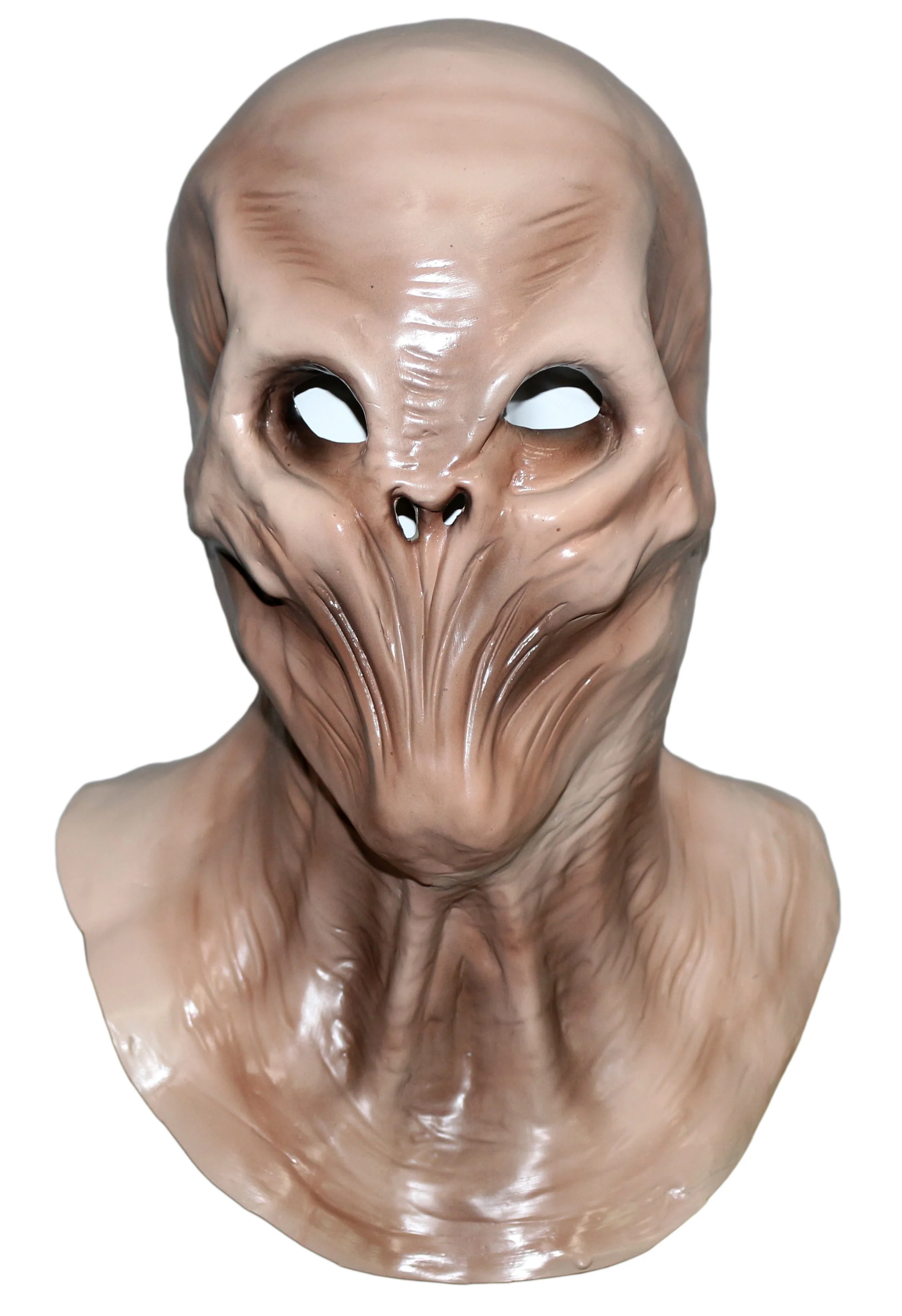 Латексная Маска инопланетянина Roswell UFO ET Outer Space, маска на всю голову, костюм, нарядное платье, вечерние, для фильмов, унисекс - Цвет: Alien Monster Mask