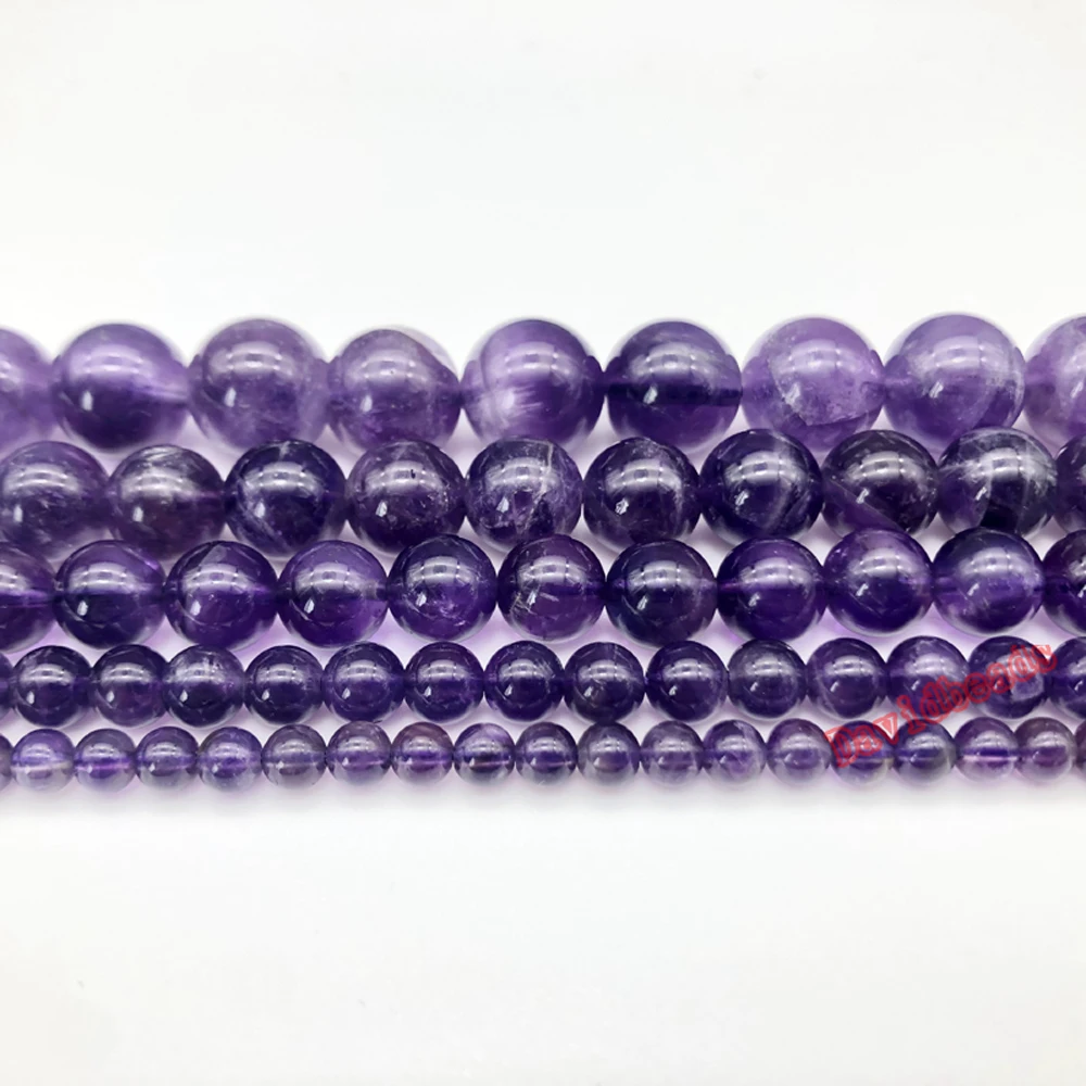 Perline Di Pietra Naturale Ametiste Da Sogno Agate Perline Sparse - Foto 3