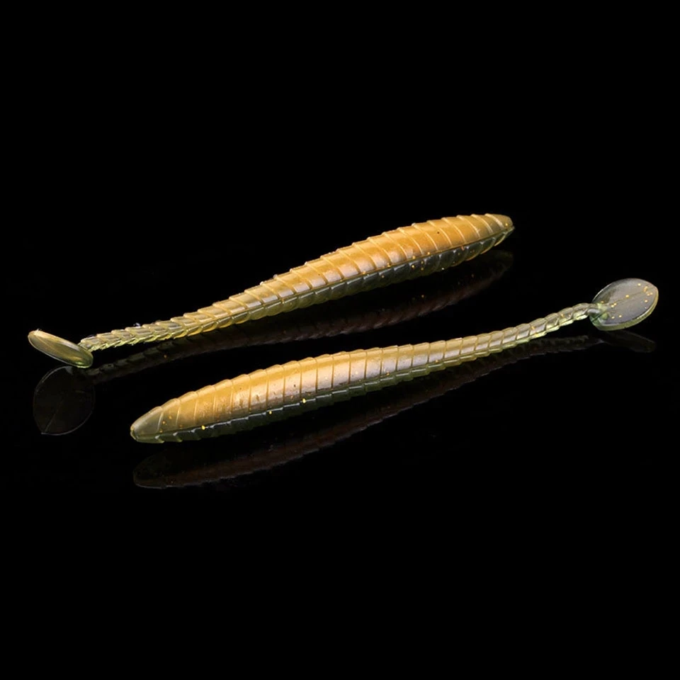 

WALK FISH 6PCS/Lot 105mm 3.3g Swing Impact FAT Fishing Lures Paddle Tail Lures Wobbler Fishing soft Lure For bass Silicone Bait