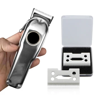 

Ceramic Blade Cutter,Ceramic Clipper Replacement Blades for Wahl Senior Cordless Clipper,for Wahl ic Clip(2Pcs)