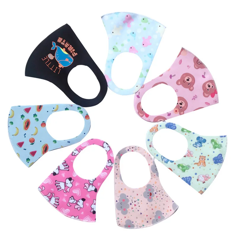 

3pcs/lot Mask Mouth Washable Mask Kids Cartoon Lovely Mask Anti Haze mouth Mask anti dust mask Health Care Mask Filter