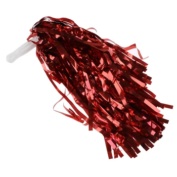 

Party Costume Sports Cheerleader Party Favors Flower Ball Pom Poms Hot New Red