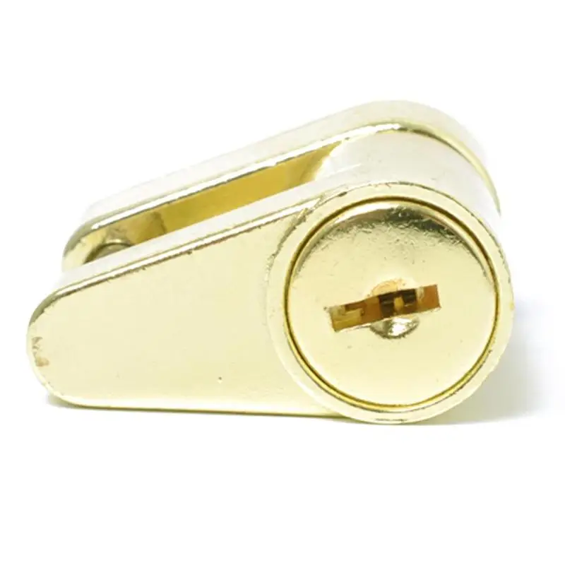 1/4" Zinc Alloy Trailer Coupler Padlock Solid Brass Trailer Locks For Hitch Security Protector Theft Protection With Keys