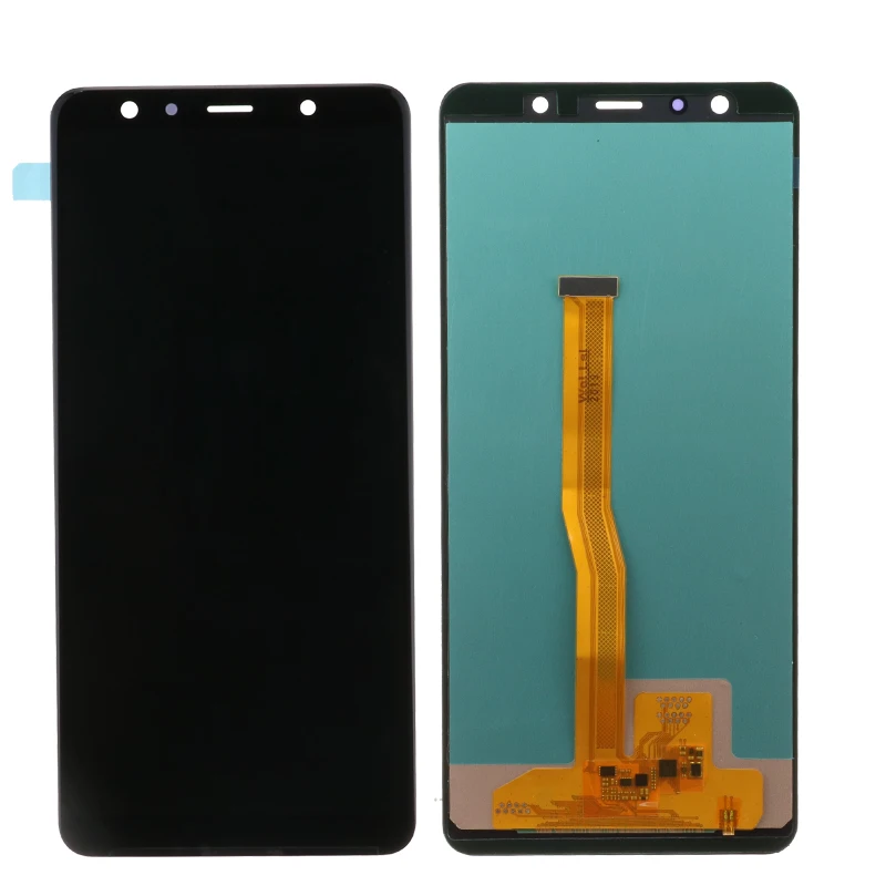 Оригинальный ЖК дисплей SUPER AMOLED 6 0 ''для SAMSUNG Galaxy A7 2018 SM A750F A750 с сенсорным