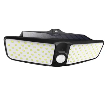 

Solar Wall Light 100 LED Outdoor Waterproof Human Body Sensor Garden Light Outdoor Sensor Light Smart